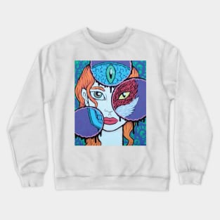 A Fox Who Dreams of Being a Girl Crewneck Sweatshirt